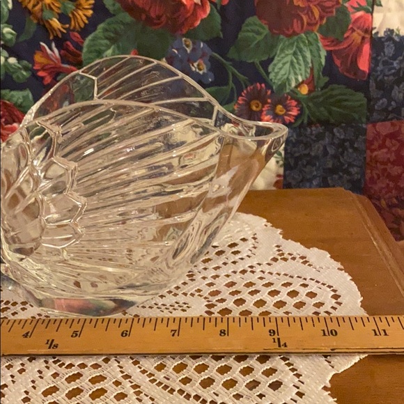 Magnificent large crystal swan bowl - Picture 8 of 8